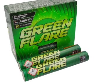 Big Box Green Flares